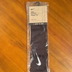 Nike Dri-FIT Head Tie - Dark Brown